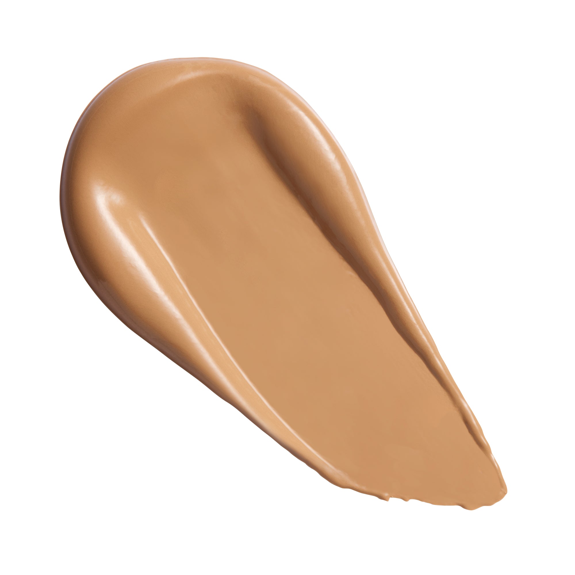 Revolution Superfix Blur Longwear Foundation swatch showing its smooth, soft matte finish and skin-perfecting formula.