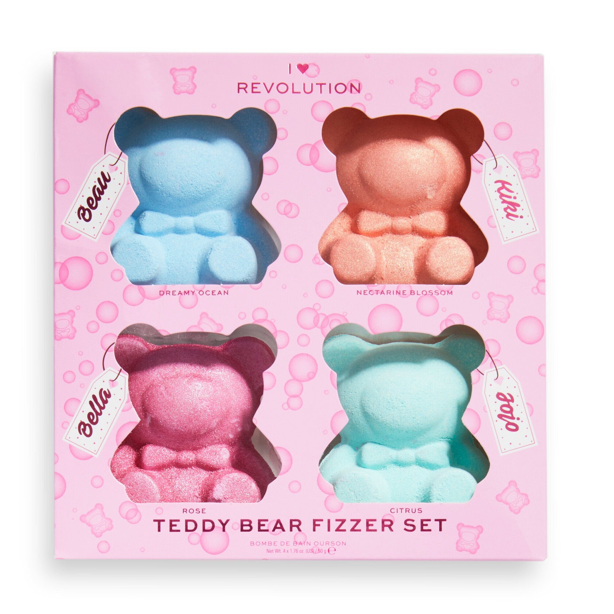 I Heart Teddy Bear Fizzer Set