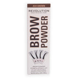 Revolution Brow Powder Stamp & Stencil Kit Ash Brown