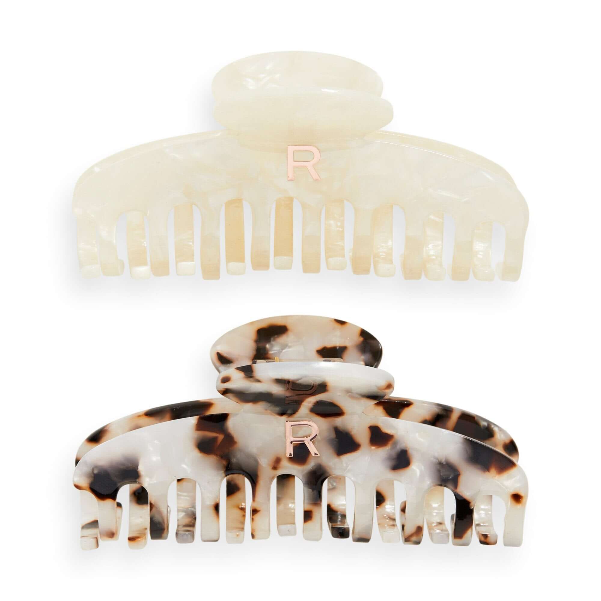 Revolution Haircare Acetate Claw Clip Tortoiseshell/Ivory