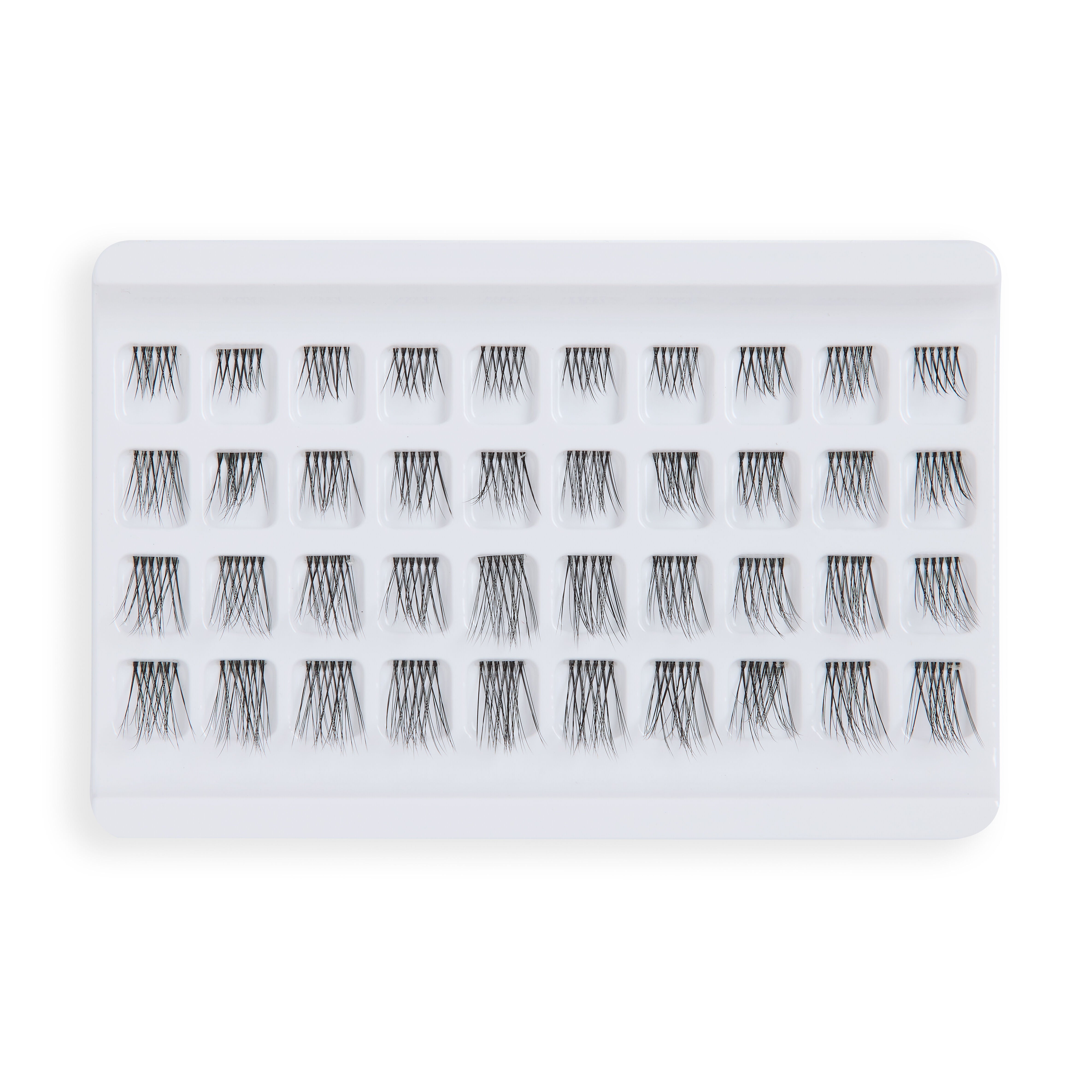 BH Los Angeles Natural Individual Lashes Cluster Queen