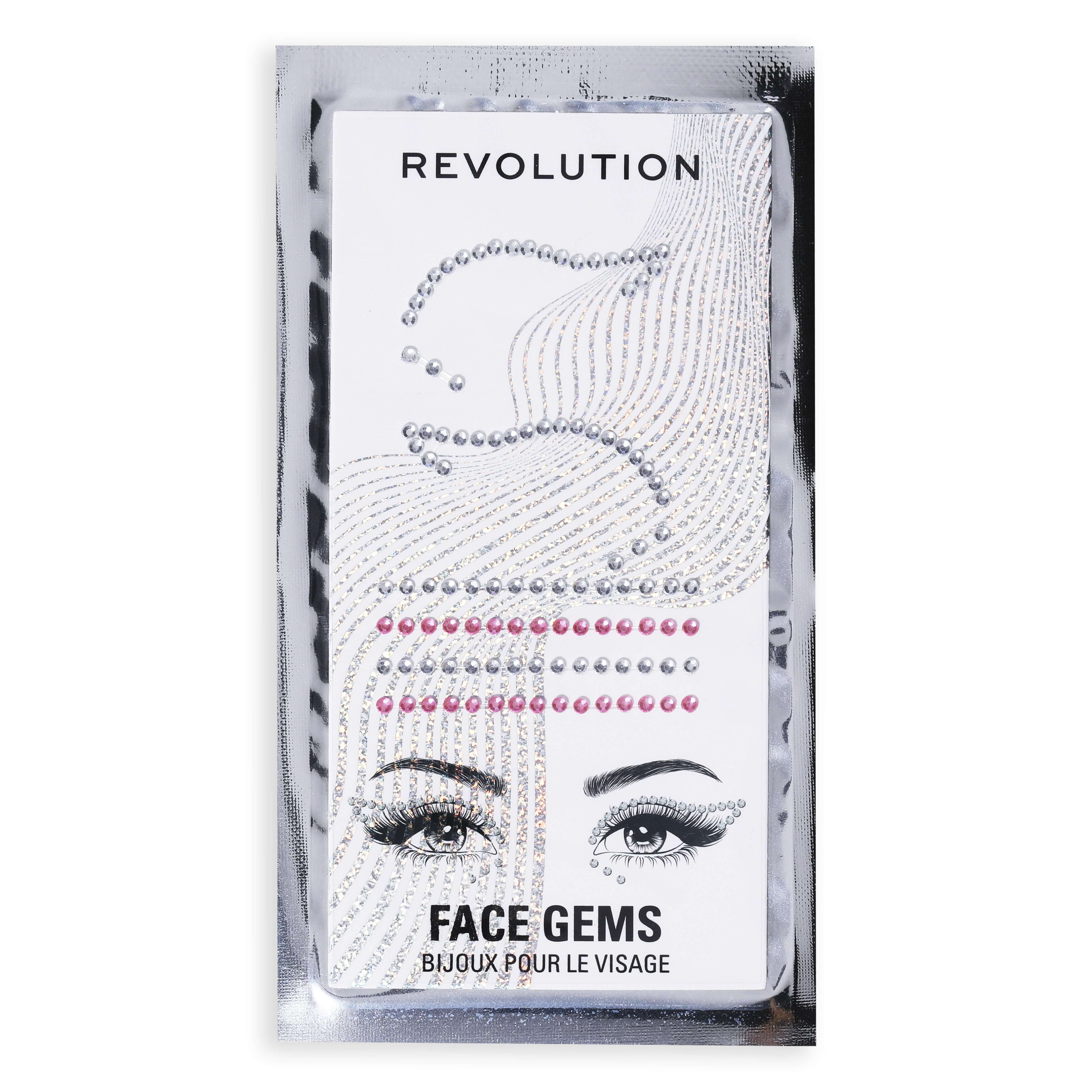 Revolution Metallic Muse Silver Flick Eye Gems