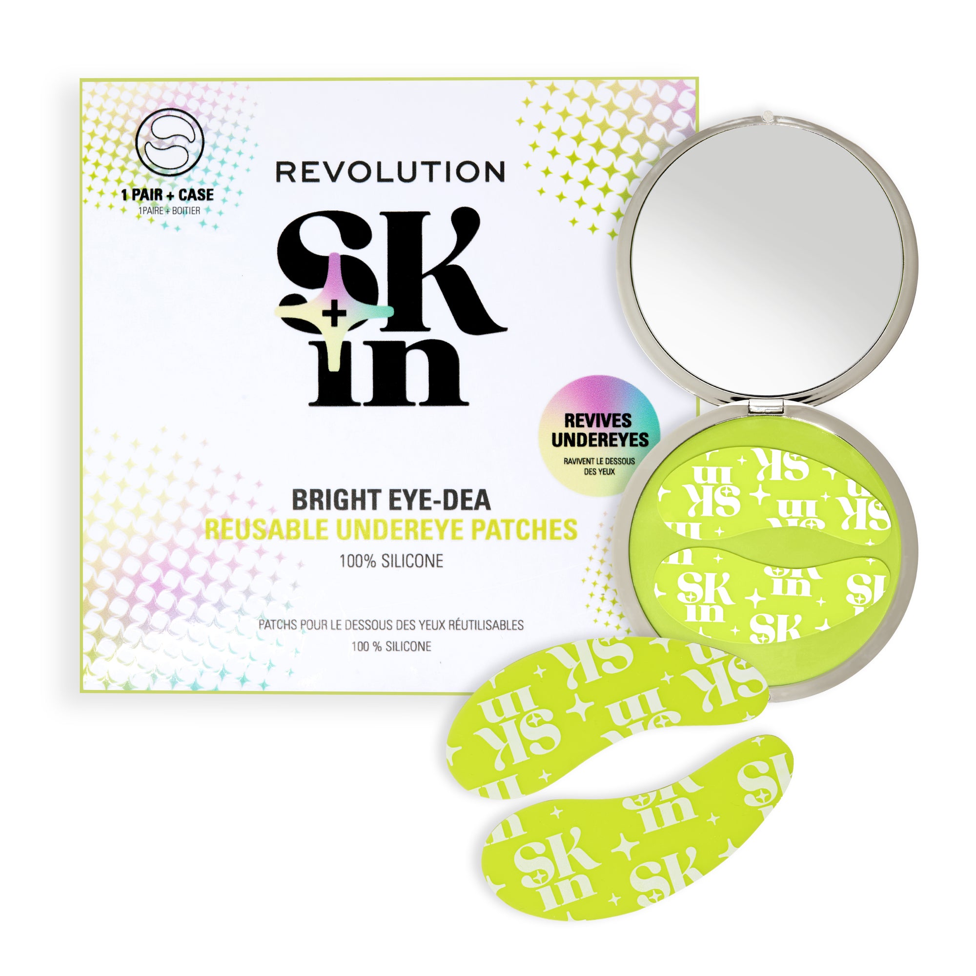 Skin Bright Eye dea Reusable Silicone Eye Patches