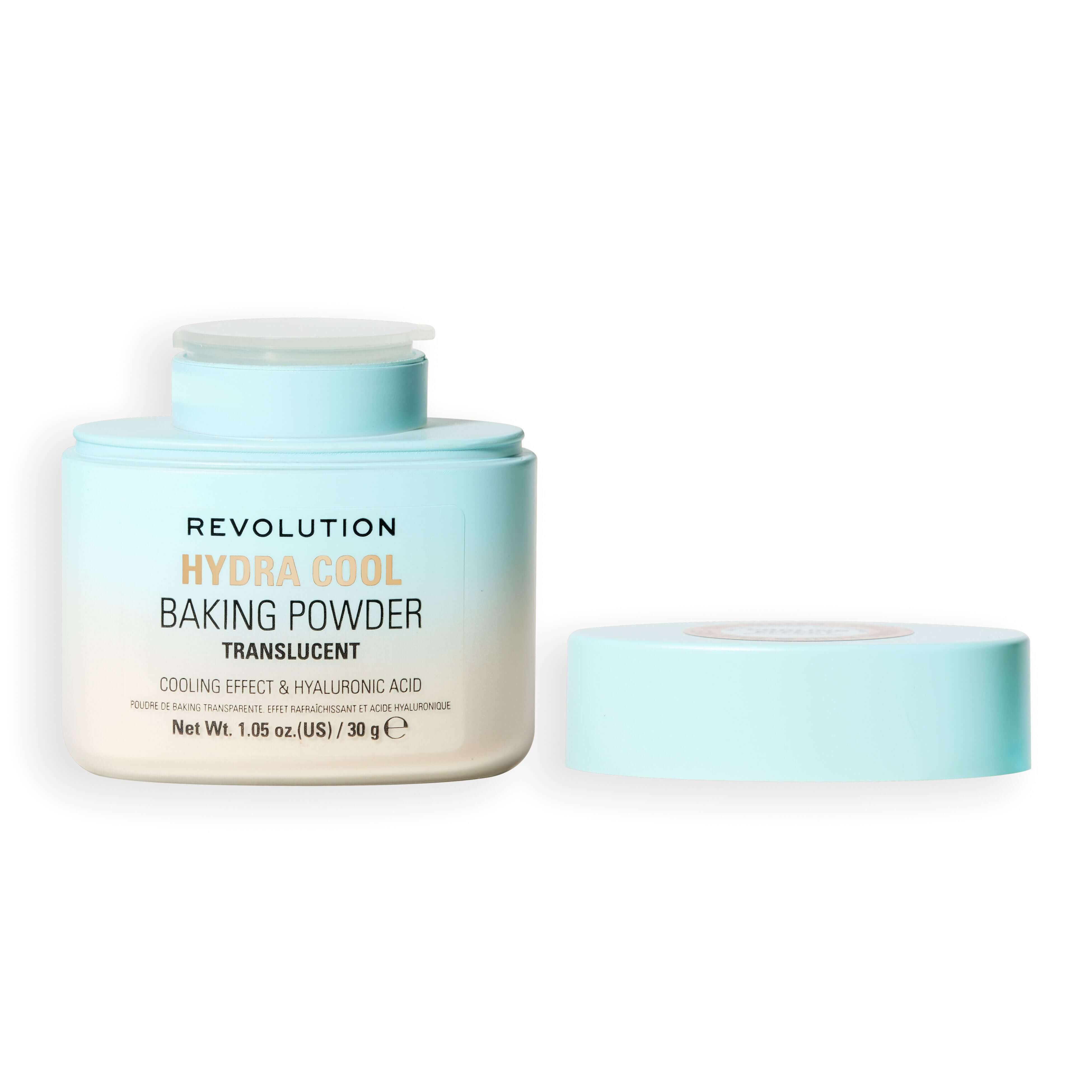 Revolution Hydra Cool Cooling Loose Baking Powder Translucent