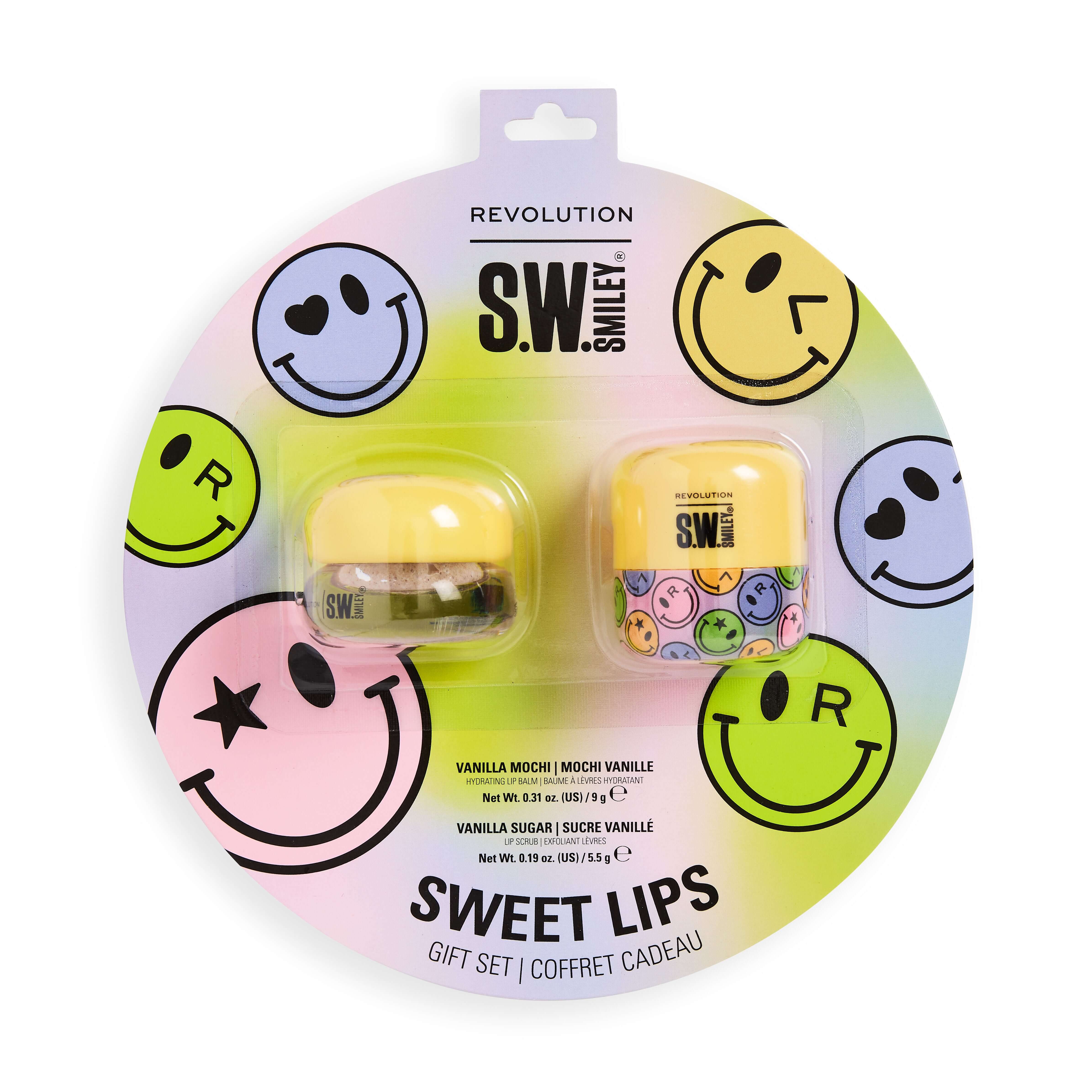 x S.W.Smiley Sweet Lips Lip Care Duo Gift Set