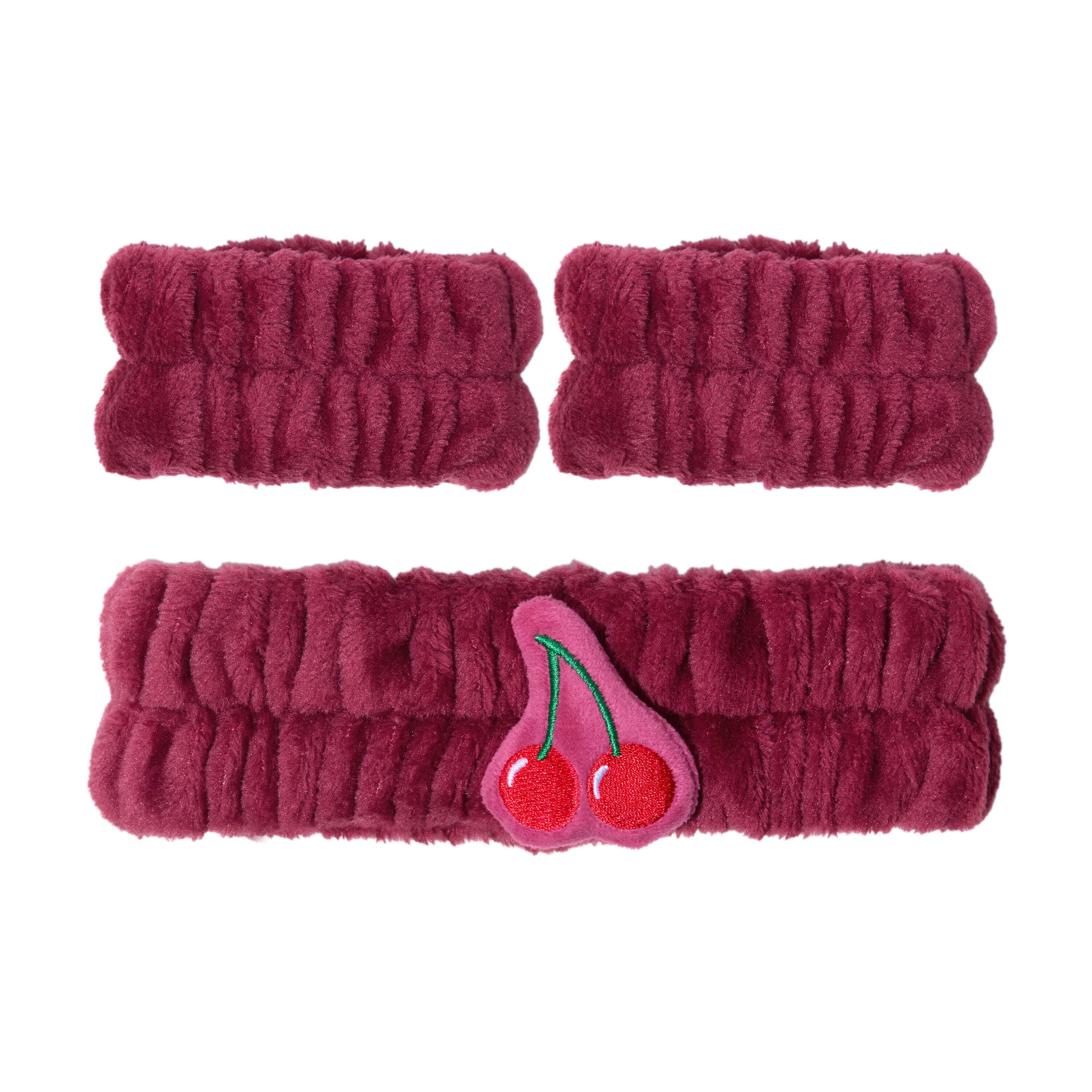 I Heart Very Cherry Headband & Cuff Set