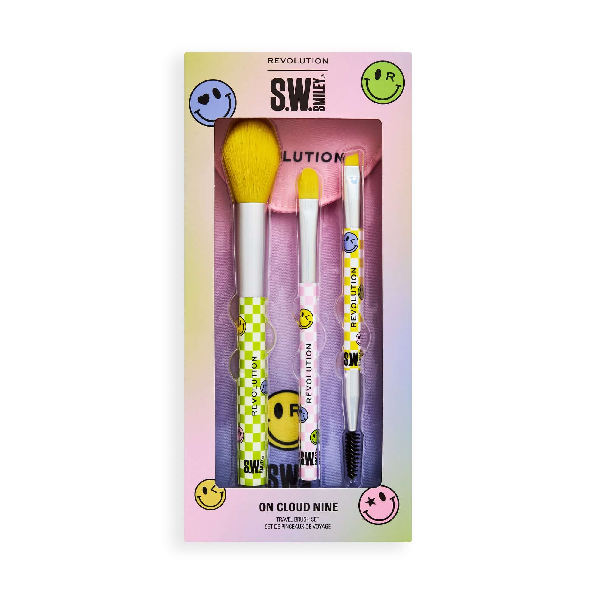x S.W.Smiley On Cloud Nine Brush Set