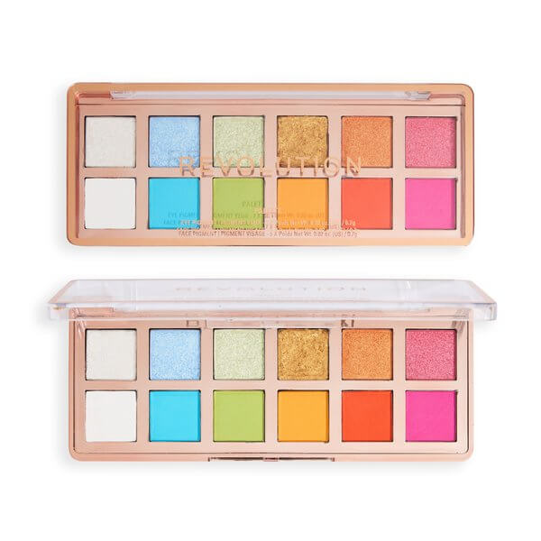 Revolution The Vibrant Icon Brights Eyeshadow Palette
