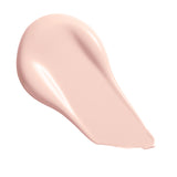 Swatch of Revolution Conceal & Define Soft Matte Tube Foundation in a light shade on a white background.