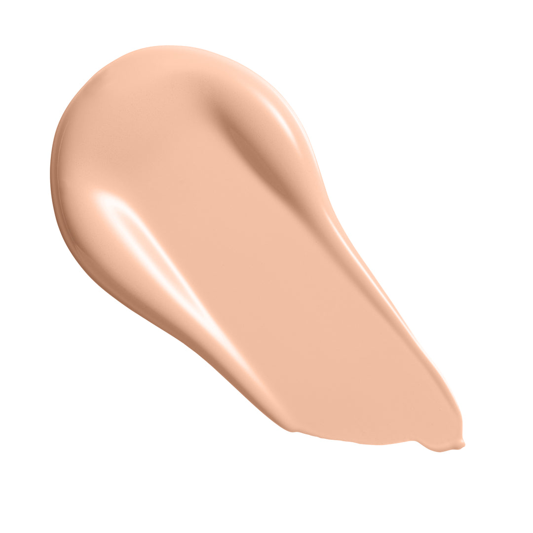 Revolution Conceal & Define Soft Matte Tube Foundation swatch showcasing smooth, full-coverage formula in a soft matte finish.
