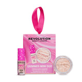 Revolution Shimmer Mini Lip Gloss & Highlight Duo