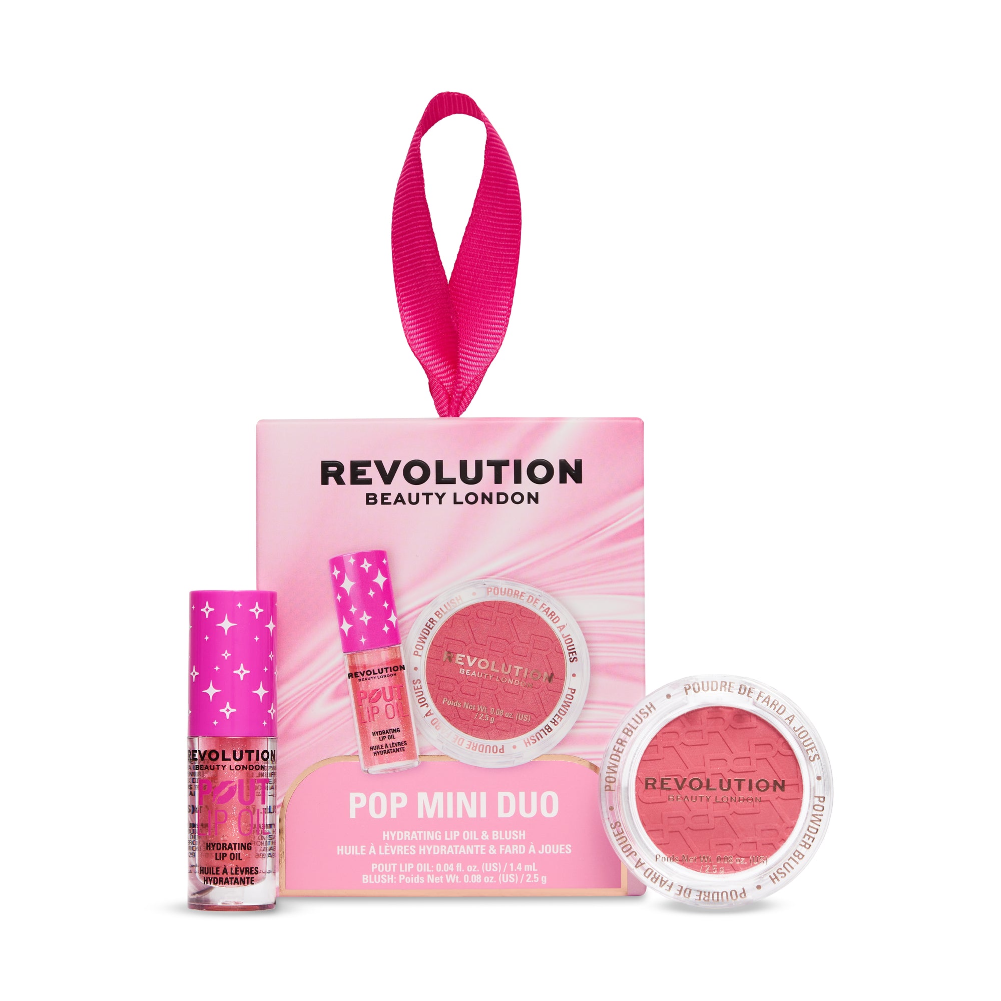 Revolution Pop Mini Lip Oil & Blush Duo