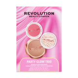 Revolution Party Glow Face Powder Trio Gift Set