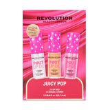 Revolution Juicy Pop Lip Oil Trio Gift Set