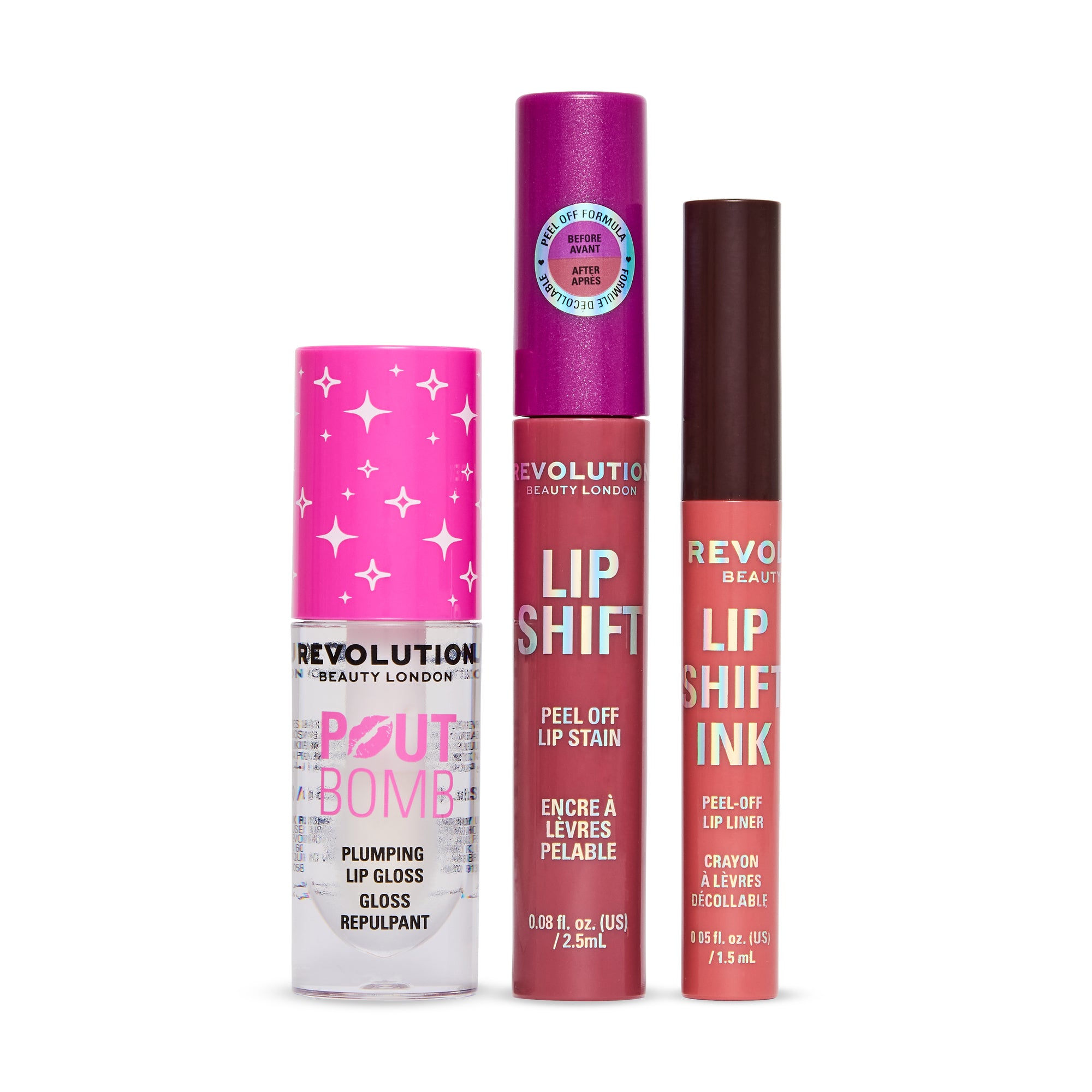 Revolution Sweet Stain Lip Trio Gift Set