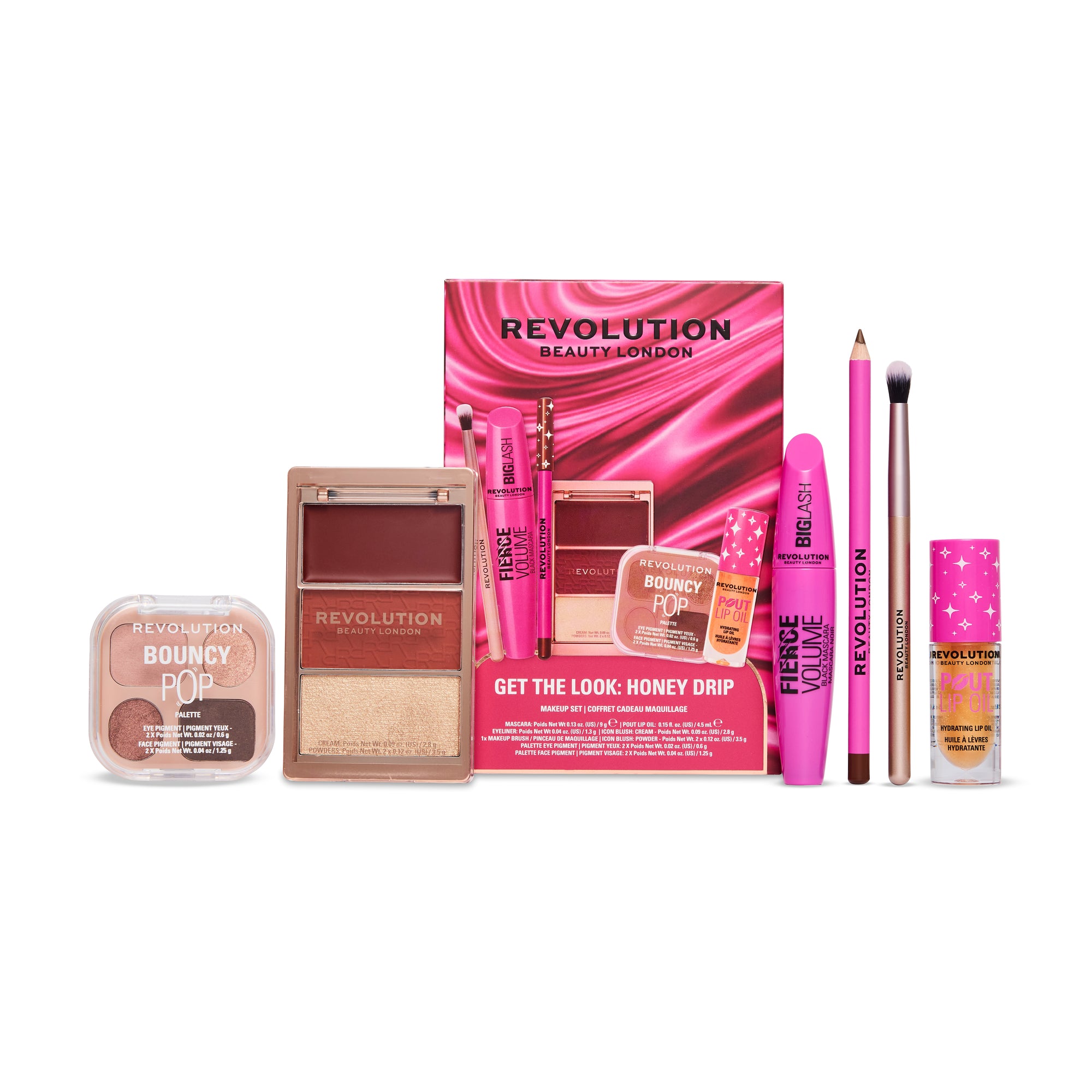 Revolution Get The Look Honey Drip Makeup Gift Set