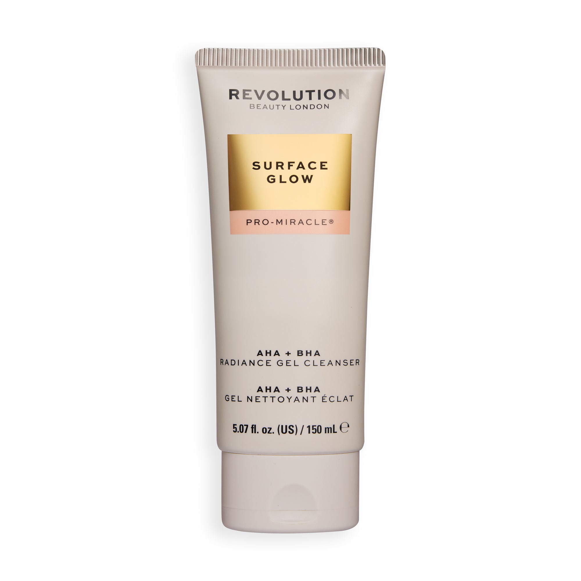 Revolution Pro Miracle Surface Glow AHA + BHA Radiance Gel Cleanser