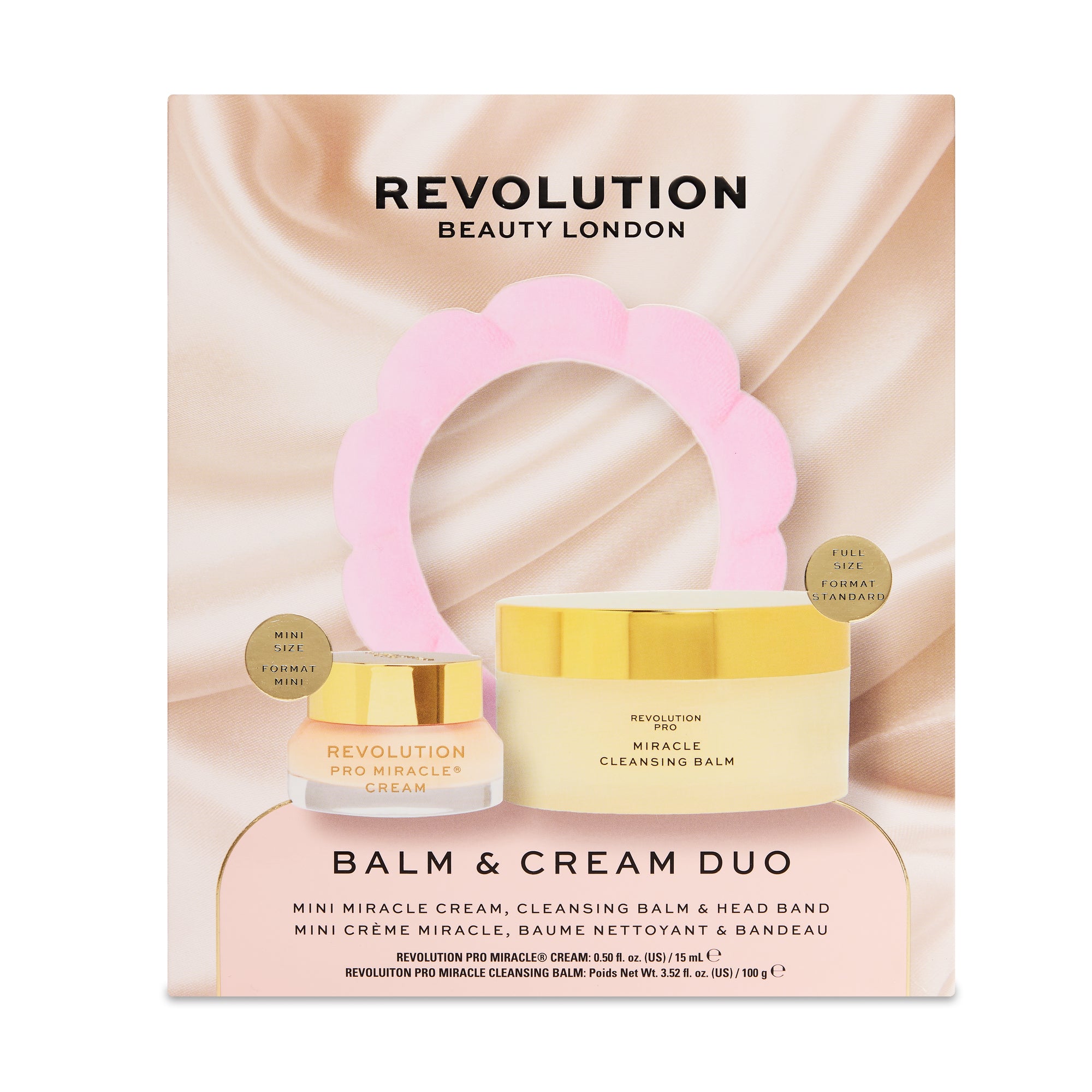 Revolution Pro Miracle Cleansing Balm & Miracle Cream Duo