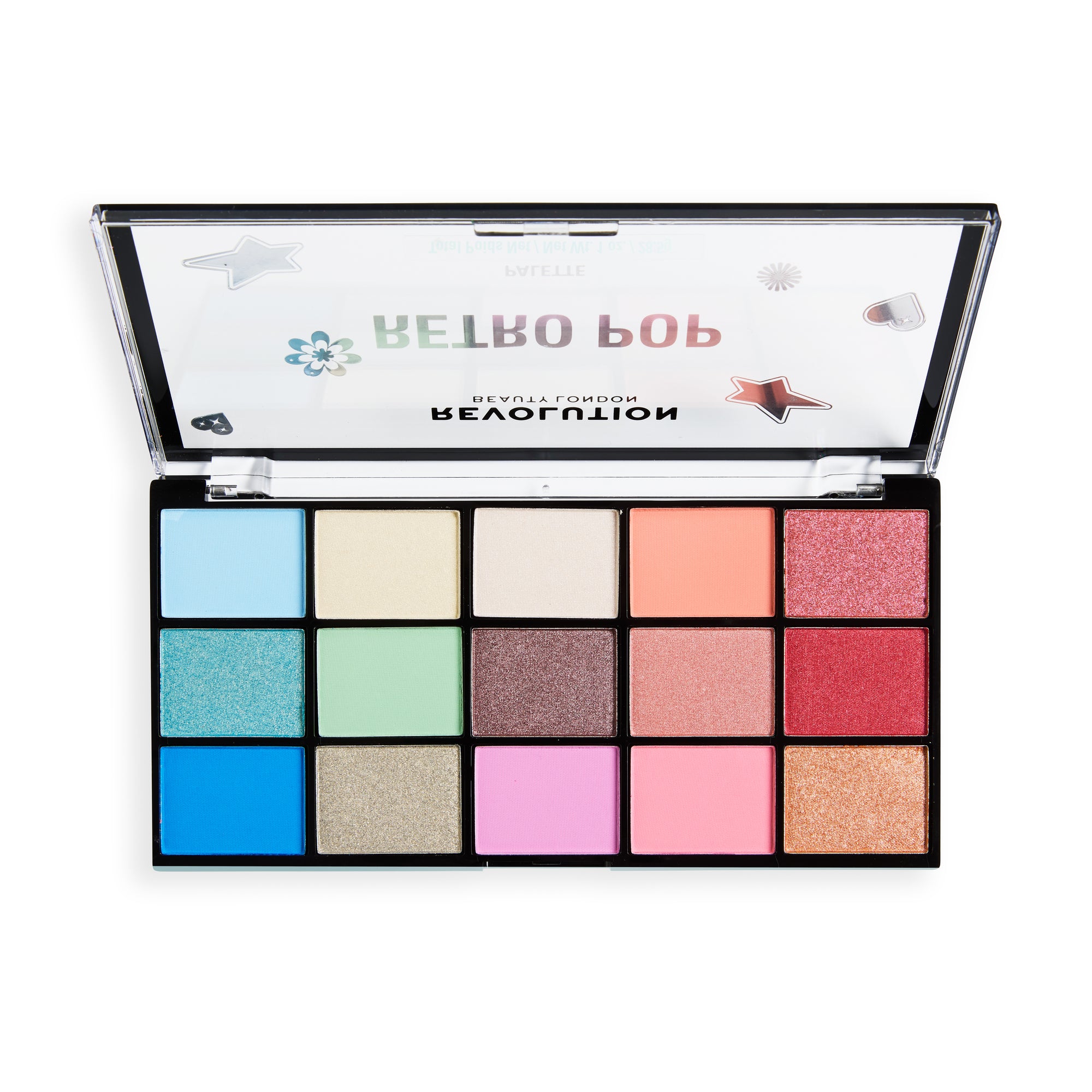Revolution Reloaded Retro Pop Eyeshadow Palette