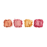 Revolution Icon Edit Mini Eyeshadow Palette with candy-inspired shimmer pigments displayed on a white background.
