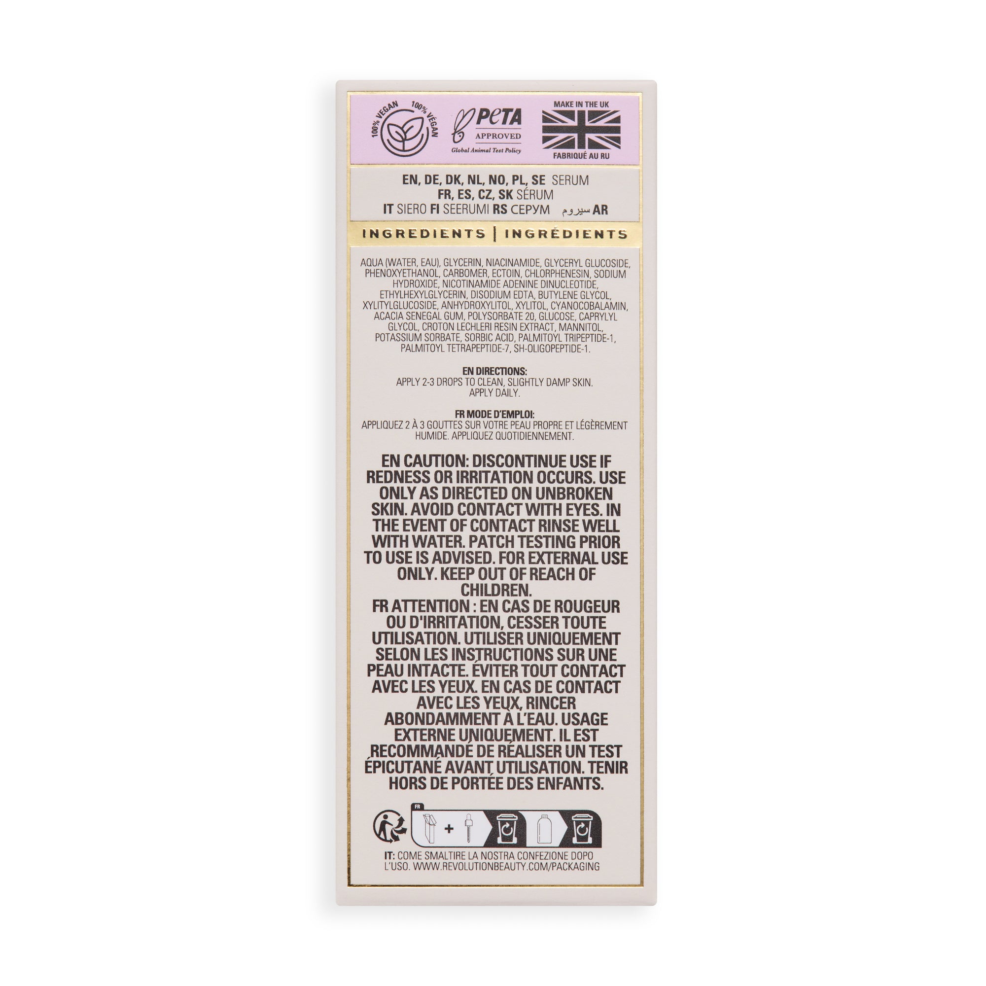 Revolution Pro Miracle EGF & NAD+ Youth Boost Serum