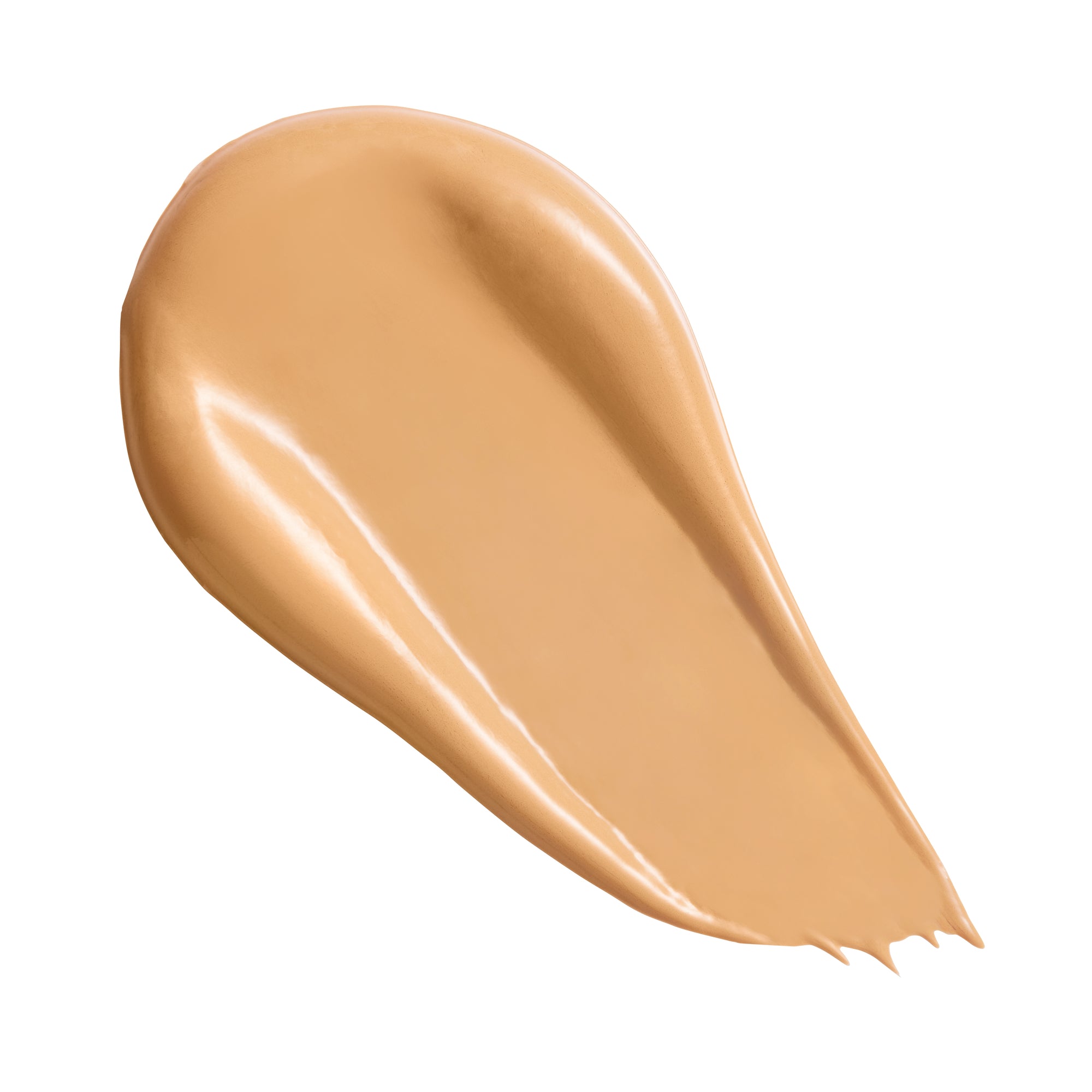 Revolution Superfix Blur Longwear Foundation swatch showing soft matte finish and smooth texture.