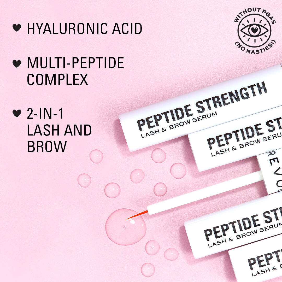 Revolution Peptide Strength Lash & Brow Serum