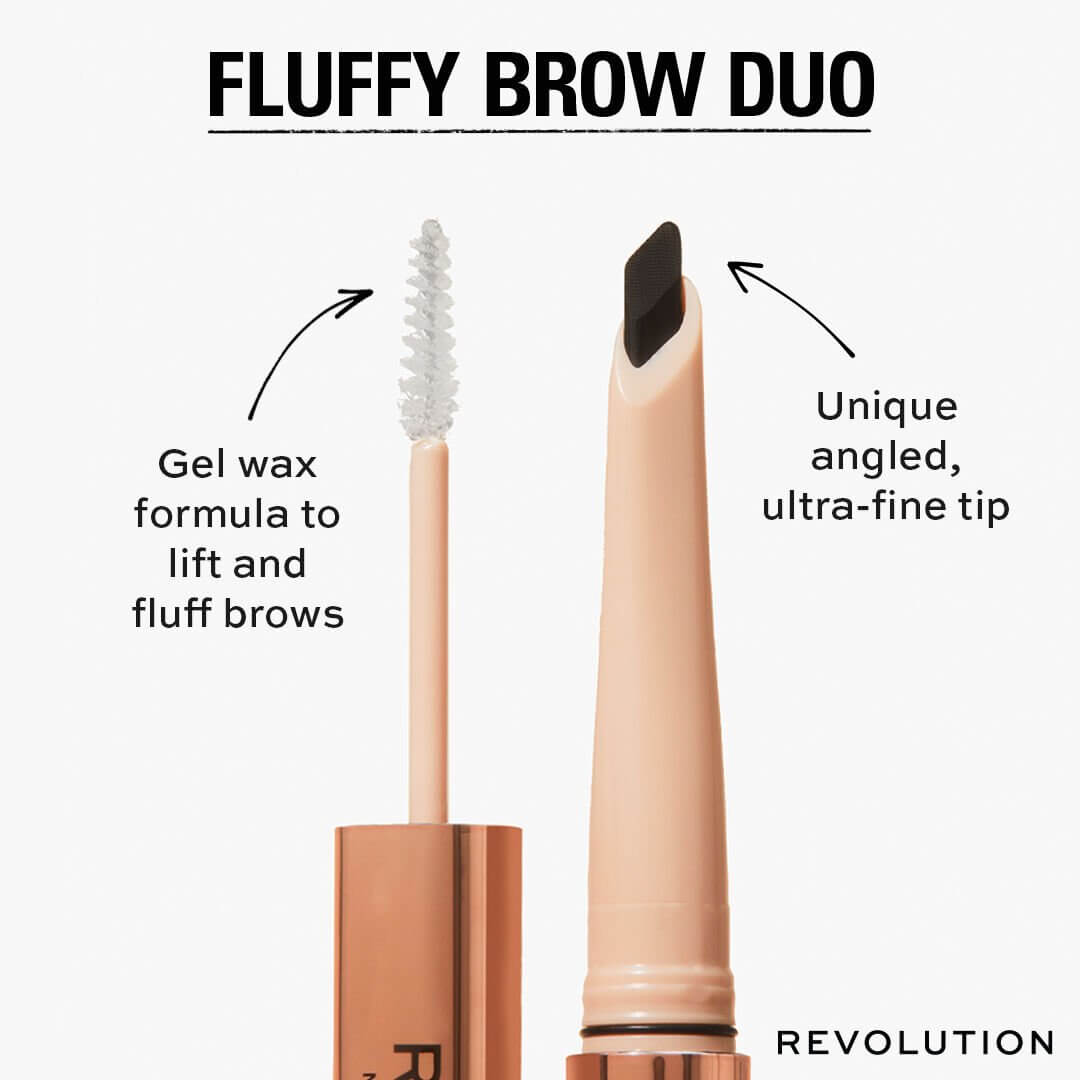 Revolution Fluffy Brow Filter Duo