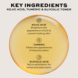 Revolution Pro Miracle Surface Boost Kojic Acid, Turmeric + Glycolic Acid Toner