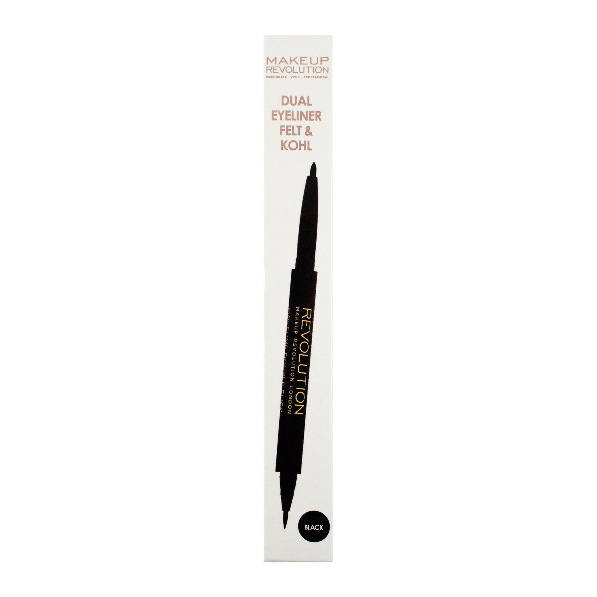 Revolution Awesome Eyeliner Filz und Kohl