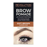 Revolution Brow Pomade Soft Brown