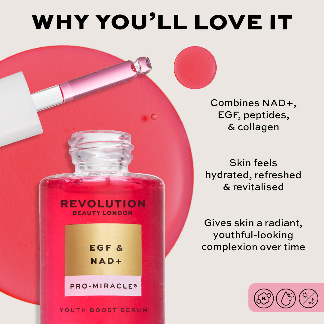 Revolution Pro Miracle EGF & NAD+ Youth Boost Serum