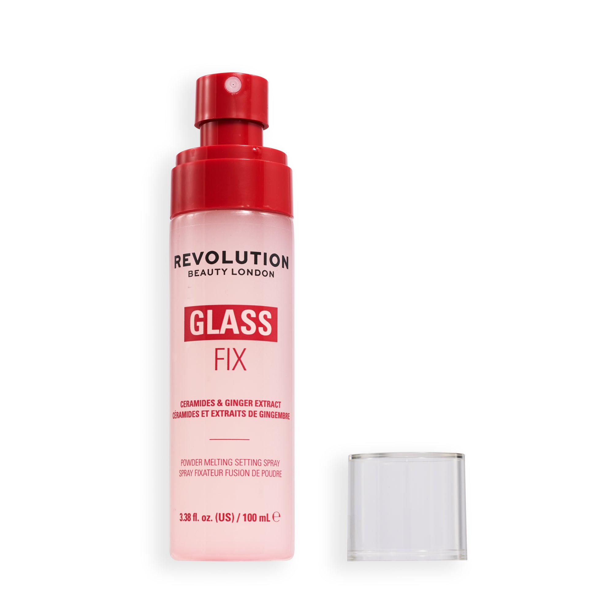Revolution Glass Fix Powder Melting Setting Spray