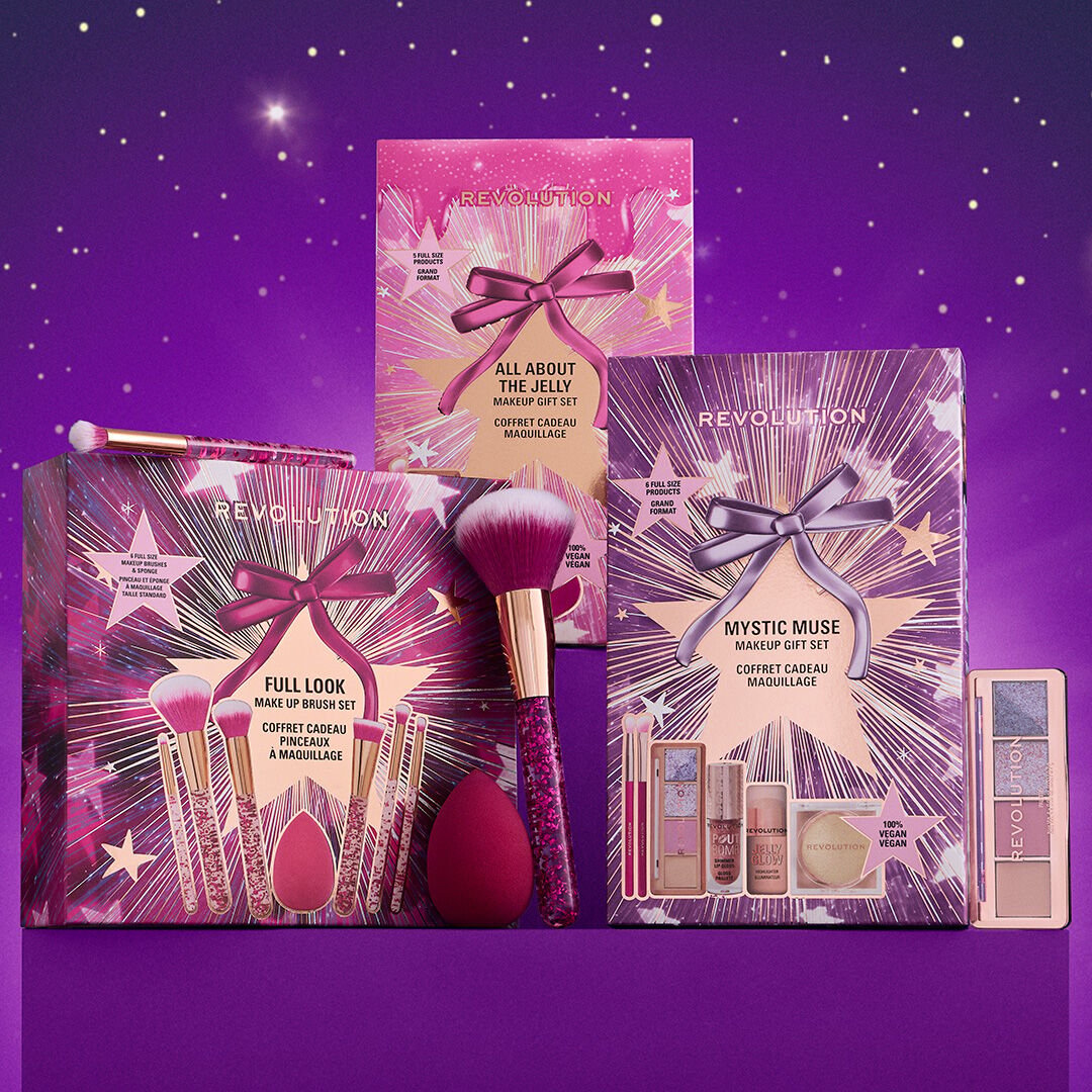 Revolution Beauty Full Look Makeup Brush Gift Set