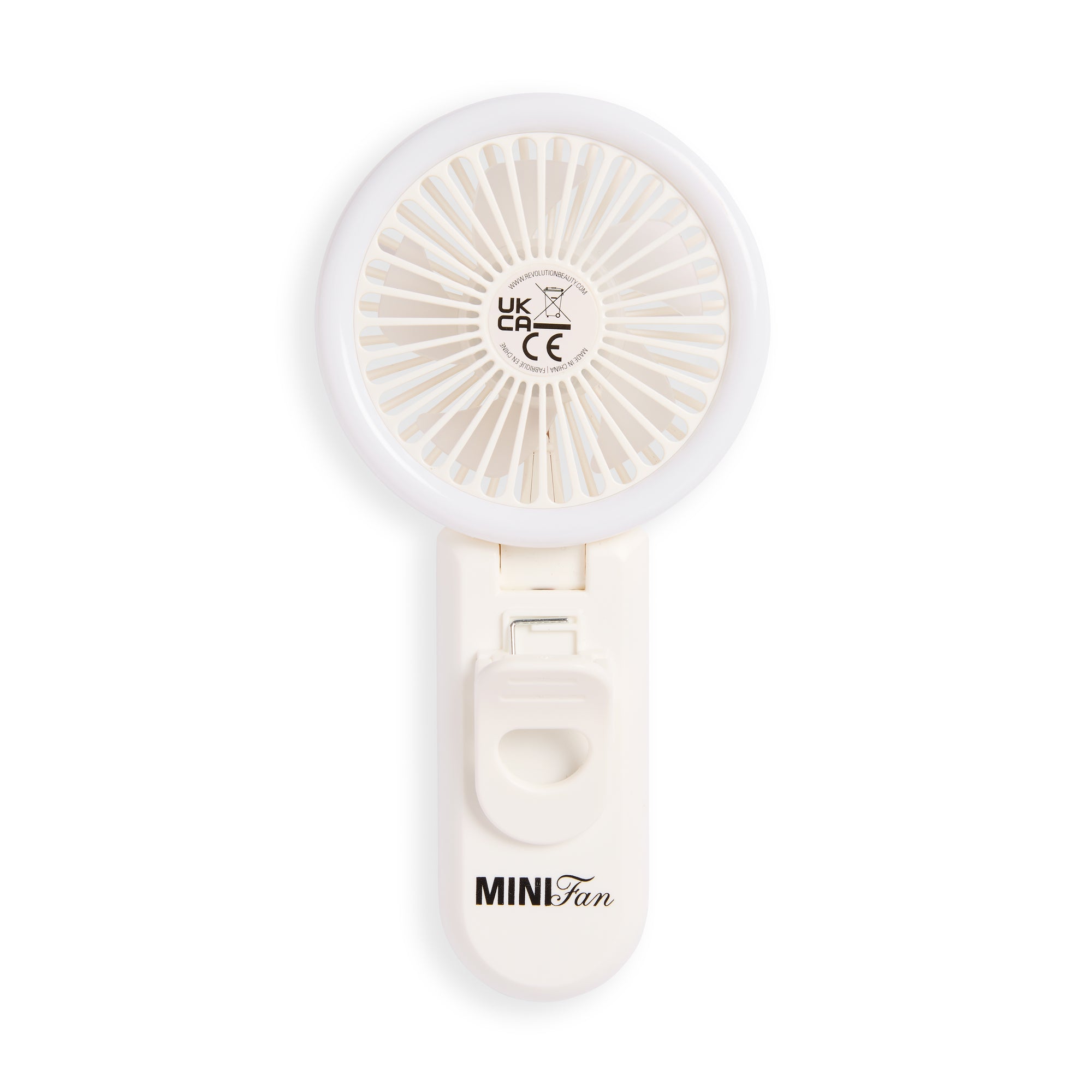 Revolution Poolside Hand Held Electric Fan White
