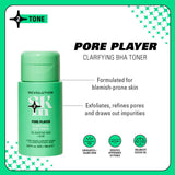 Revolution Skin Pore Player 2% Salicylic Acid & Aloe Clarifying BHA Toner