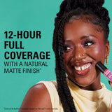 Revolution Conceal and Define Full Coverage Concealer offers 12-hour full coverage with a natural matte finish.