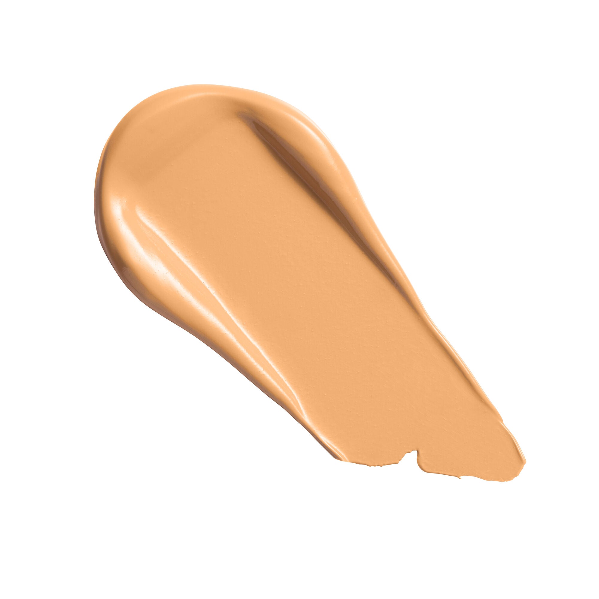Revolution Conceal and Define Full Coverage Concealer swatch on a white background showing its smooth texture.