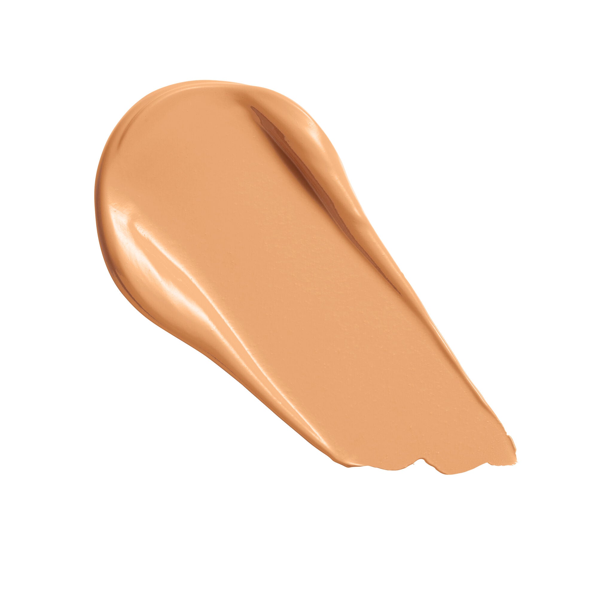 Revolution Conceal and Define Full Coverage Concealer swatch in a warm beige shade, showcasing smooth application.