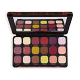 Revolution Forever Flawless Berry Underground Eyeshadow Palette featuring cool-toned shades and a sleek design.