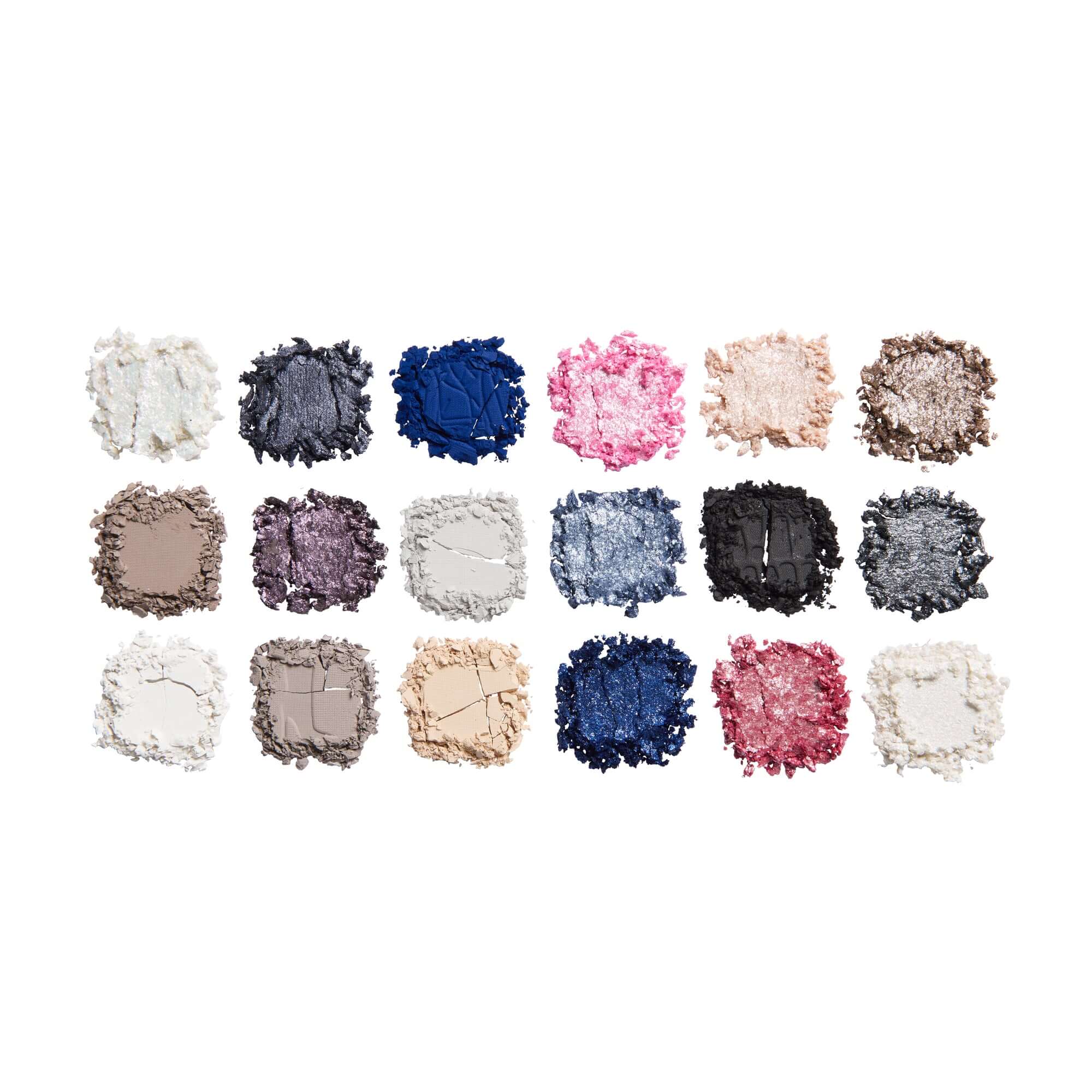 Revolution Forever Flawless Lace & Luster Eyeshadow Palette showcasing vibrant berry shades and shimmer accents.