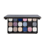 Revolution Forever Flawless Lace & Luster Eyeshadow Palette with vibrant colors and shimmering textures