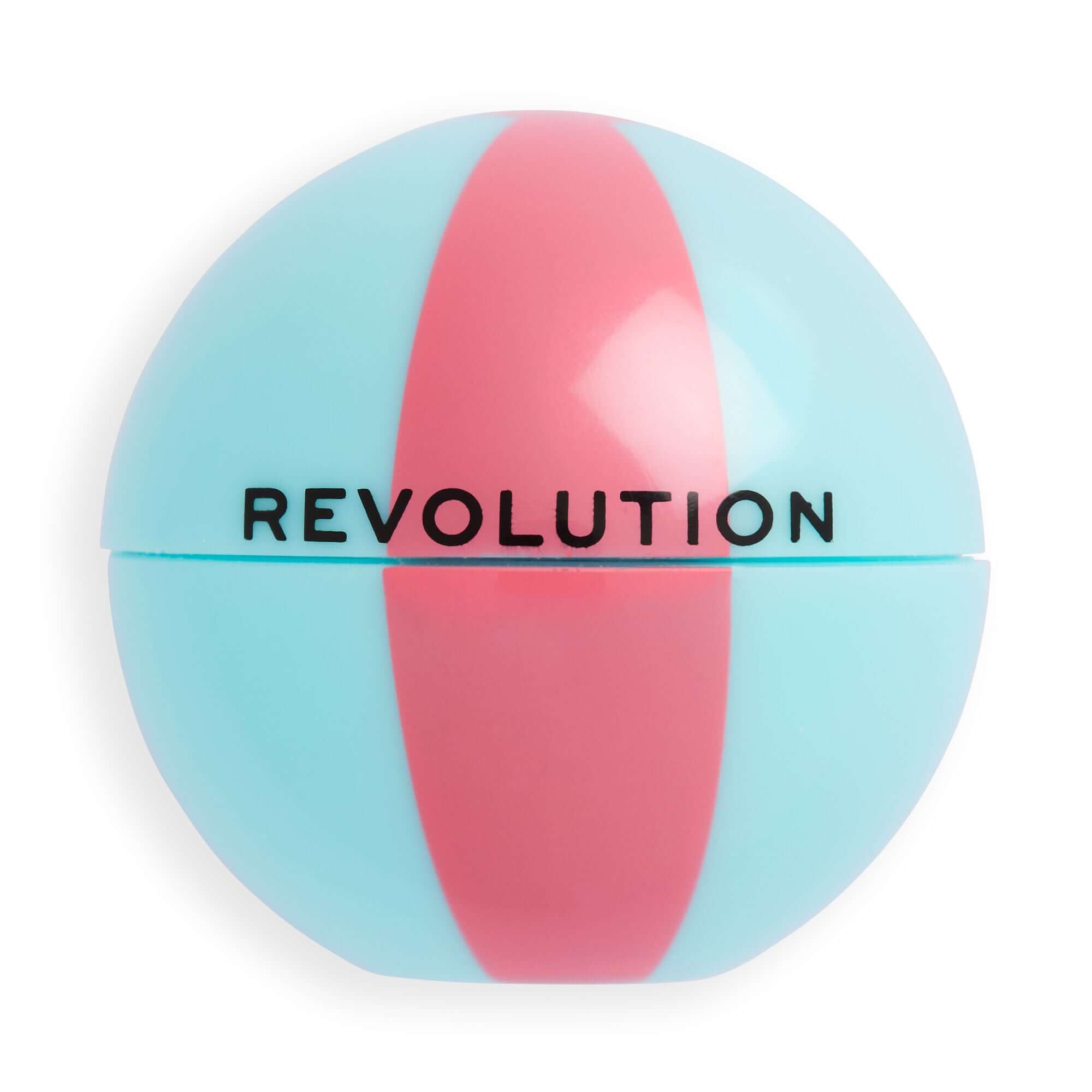 Revolution Inflatable Glow Lip & Cheek Tint in Bubblegum Blast color, featuring playful jelly texture for lips and cheeks.