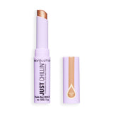 Revolution Just Chillin' Cooling Shadow Stick in Golden Tide shade with a lightweight design.