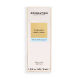 Revolution Pro Miracle Exosome Shot 3500 Spicule Serum packaging with gold and blue accents
