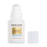 Revolution Pro Miracle Exosome Shot 3500 Spicule Serum bottle with cap, skincare product for skin renewal.