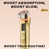 Image of the Revolution Pro Miracle Pro-R LED Booster skincare device for improved absorption and glow.