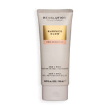 Revolution Pro Miracle Surface Glow AHA + BHA Radiance Gel Cleanser in a tube packaging