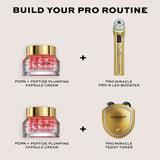 Revitalize your skincare routine with Revolution Pro Miracle PDRN + Peptide Plumping Capsule Cream and facial tools.