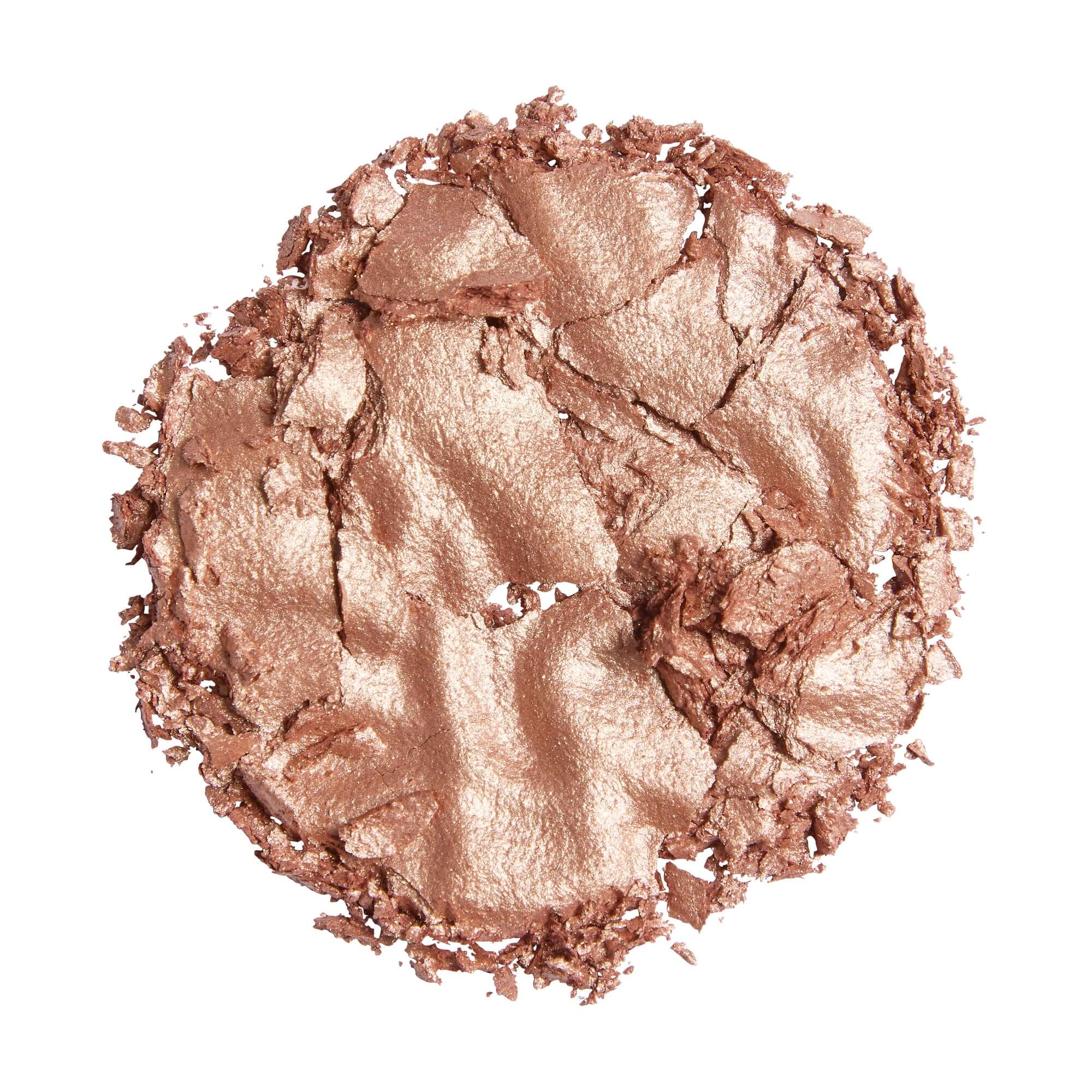 Revolution Reloaded Highlighter in a stunning rose gold shade showcasing a smooth, luminous texture.